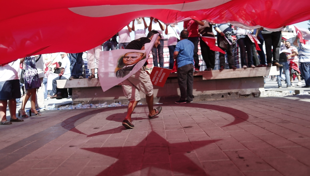 Aftermath of an attempted coup d''etat in Turkey