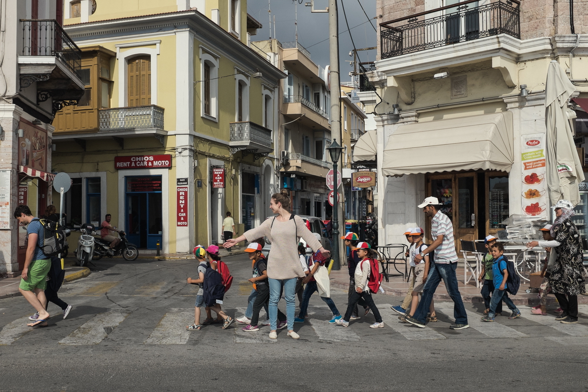 Chios Refugee school - Greece