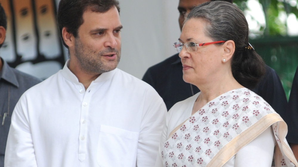 Congress party launches election campaign for UP elections in New Delhi
