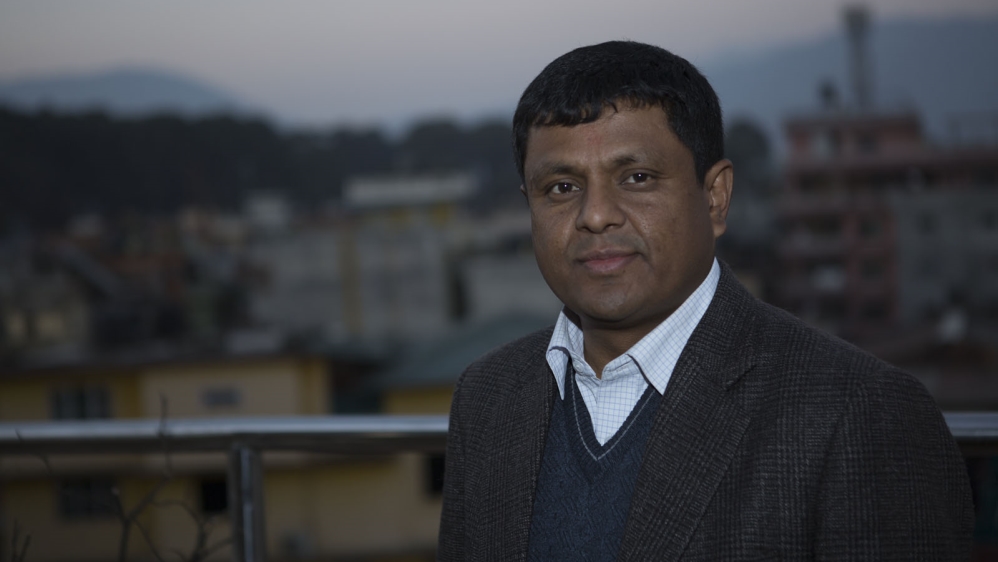 Ram Kumar Bhandari has travelled across the country, bringing together families of victims of atrocities committed by both sides in the war [Prabhat Jha/Al Jazeera]