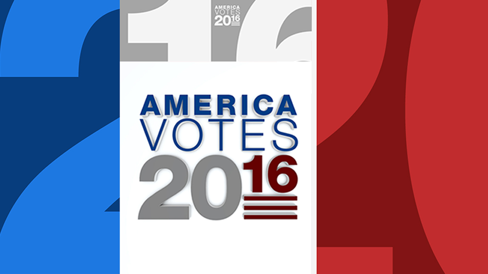 US Election banner