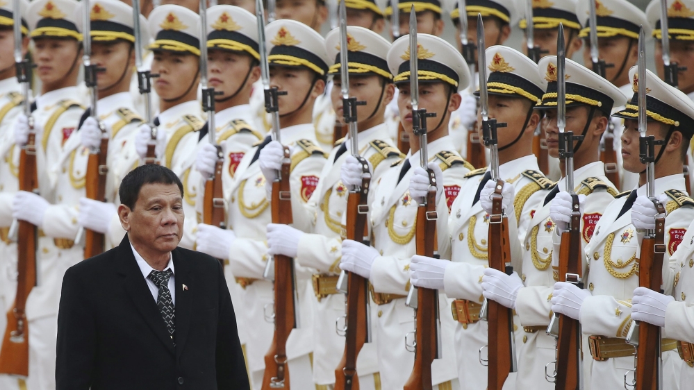 Philippines President Rodrigo Duterte visits China