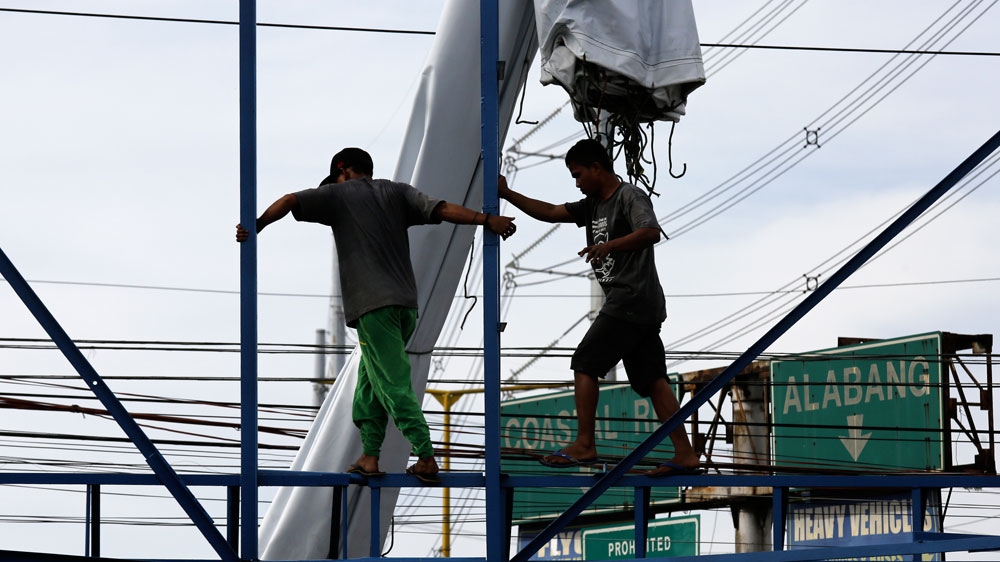 Philippines prepares for typhoon