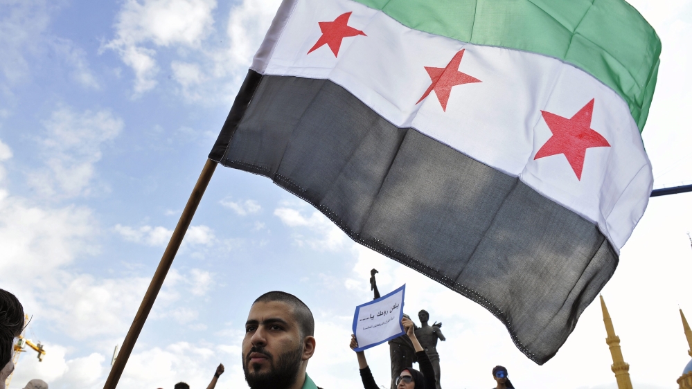 Activists gather to mark fourth anniversary of Syrian unrest