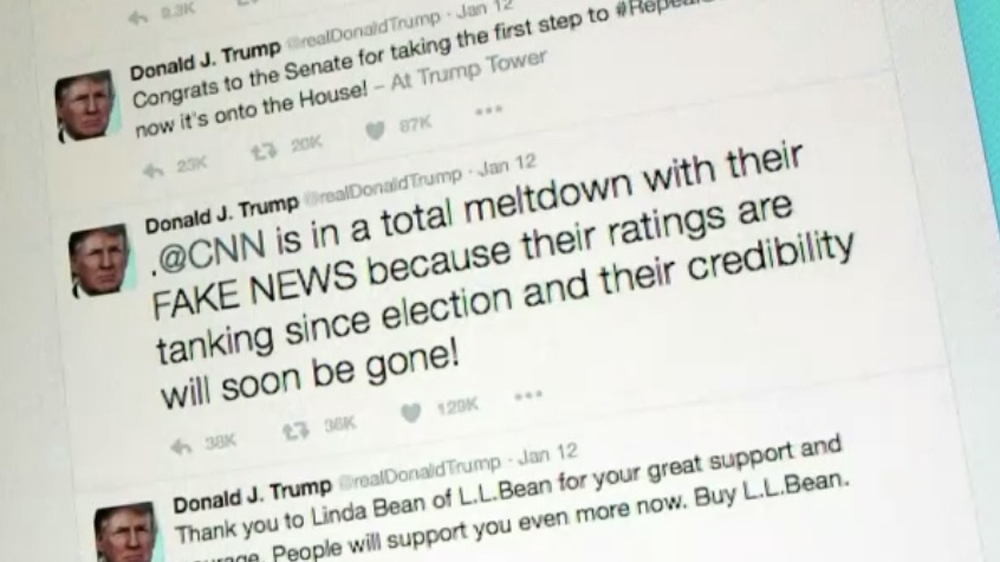 Trump blasts CNN on Twitter