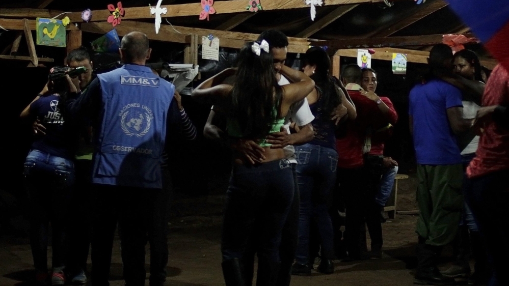 Farc responce to UN firing observers who participated in a new year celebration