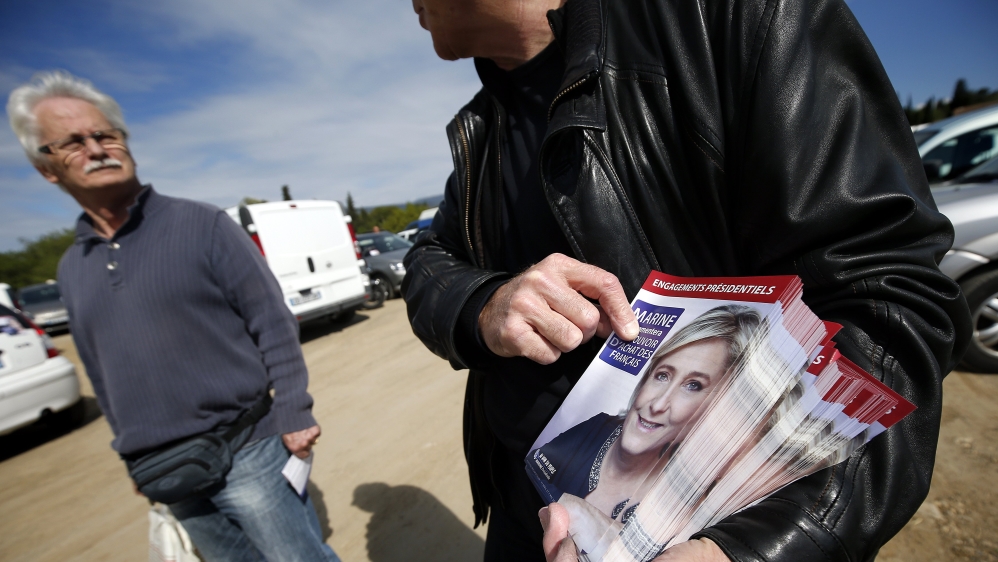 Marine Le Pen campaign