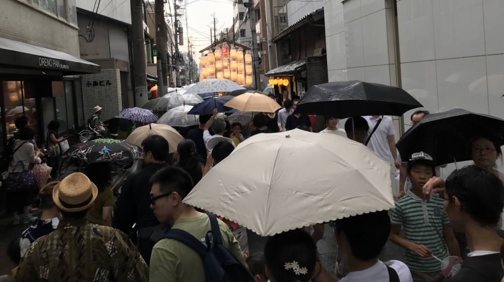 Umbrellas are often lost - and handed in to the police [JJ O'Donoghue/Al Jazeera]