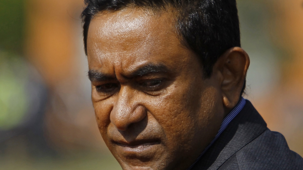 Maldives president Abdulla Yameen