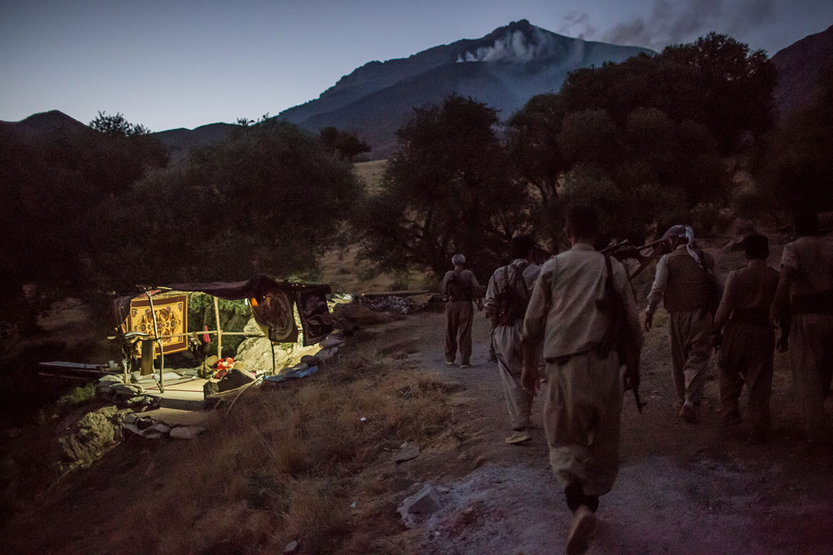 Tensions in the Iraq-Iran Kurdish border/ Please DO Not Use