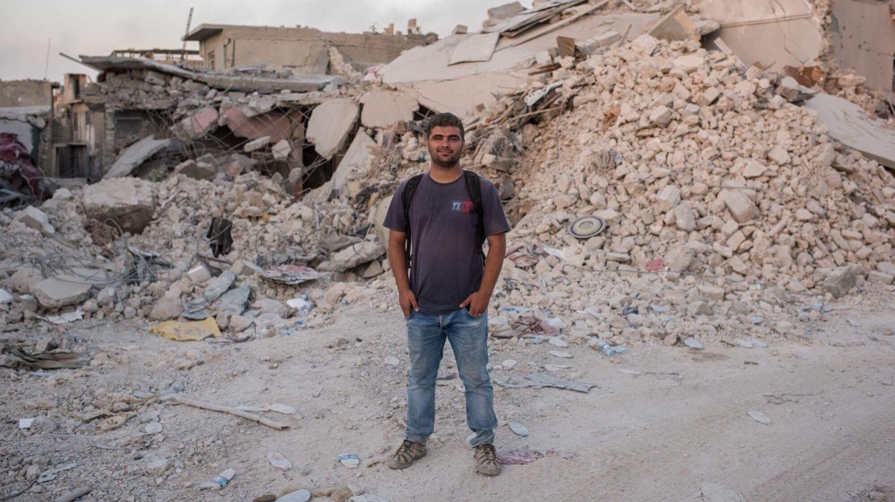 'There will be journalists here always. All generations of Iraq see war after war,' says Sangar Khaleel [Courtesy of Sangar Khaleel]