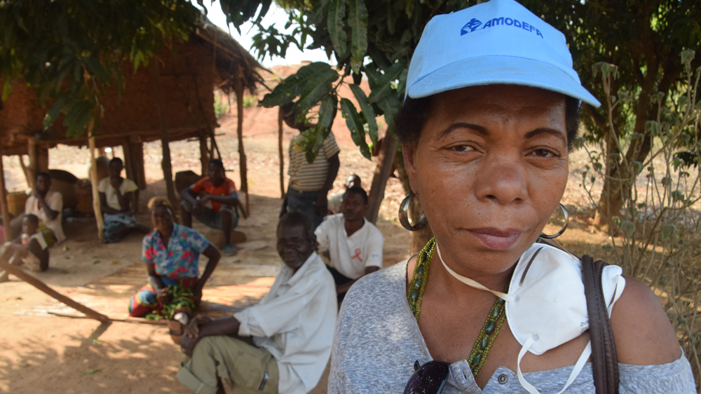 Health worker Maria Teresa de Fatima believes the Trump rule is