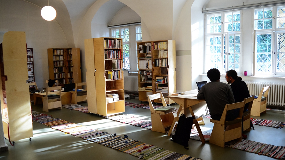 first Arabic library in Berlin by Marta Vidal