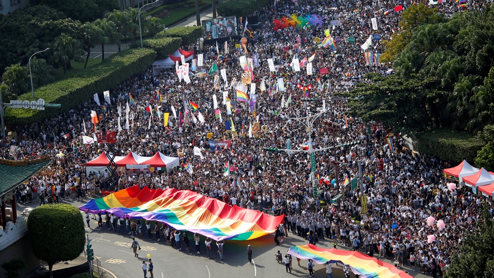 LGBT pride parade in Taiwan