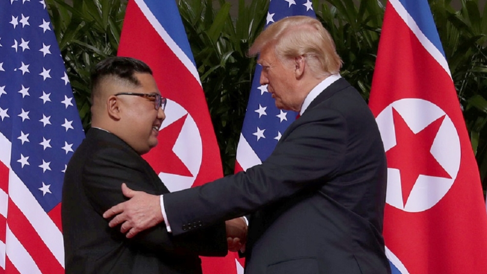 Trump Kim Singapore Summit Reuters