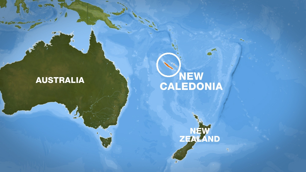 New Caledonia Map