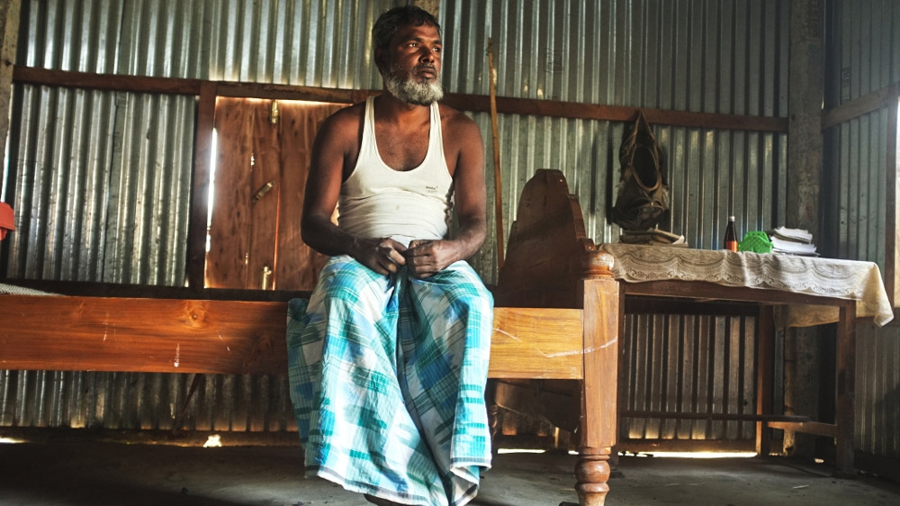 Rat-hole mine in northeast India