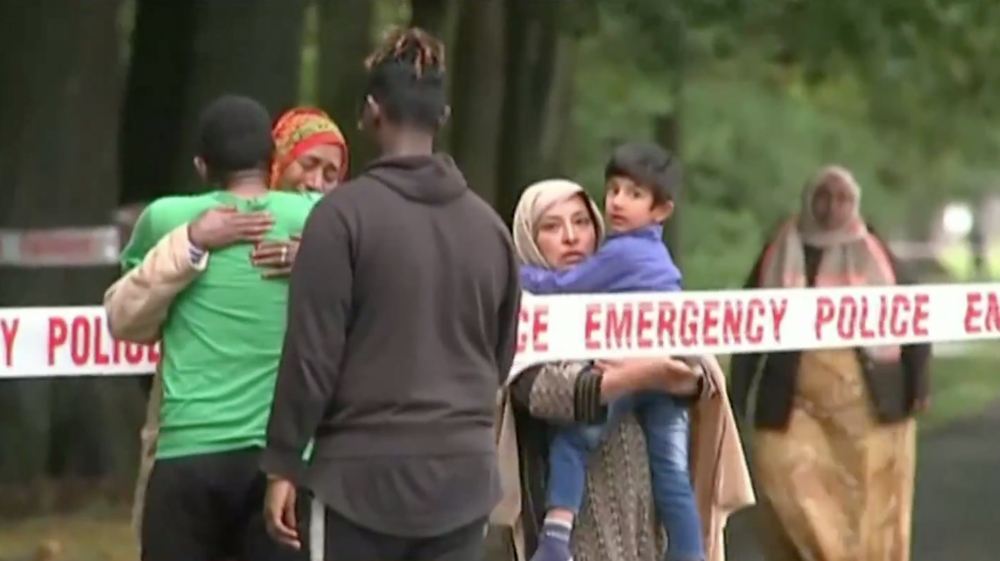 New Zeland attack - AJE screengrab