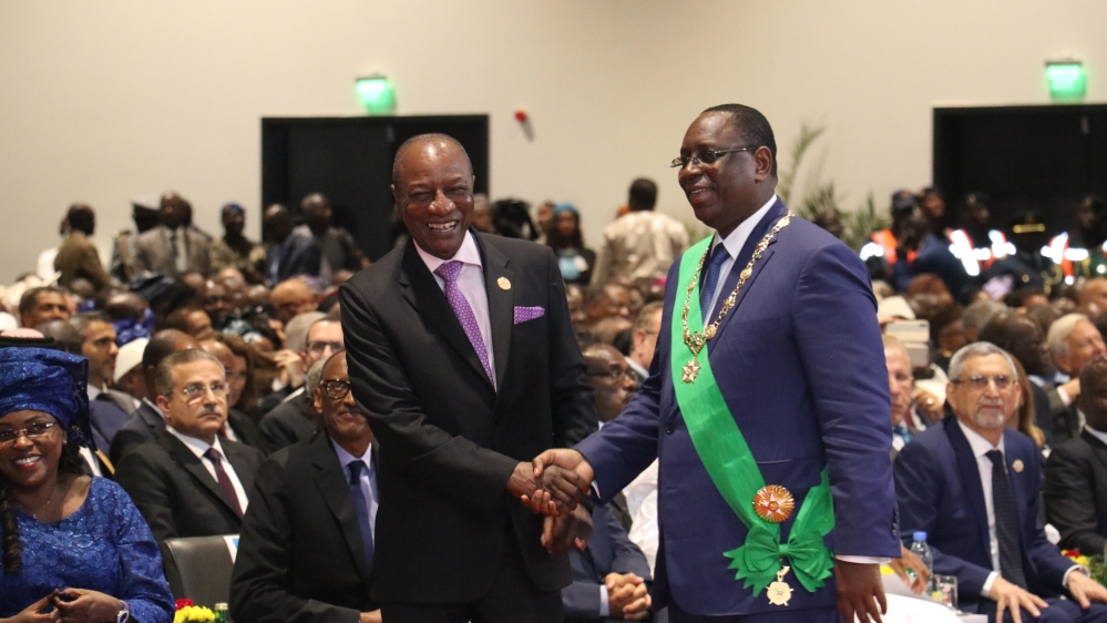 Senegalese President Sall''s Swearing-In Ceremony