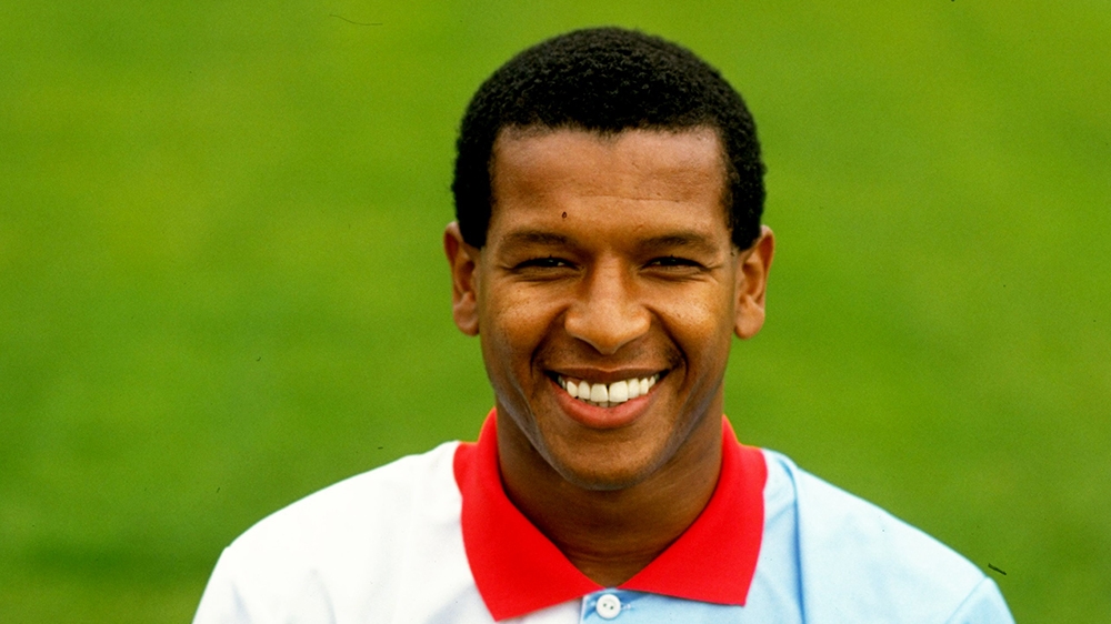 Portrait of Howard Gayle of Blackburn Rovers.  Mandatory Credit: Russell Cheyne/Allsport