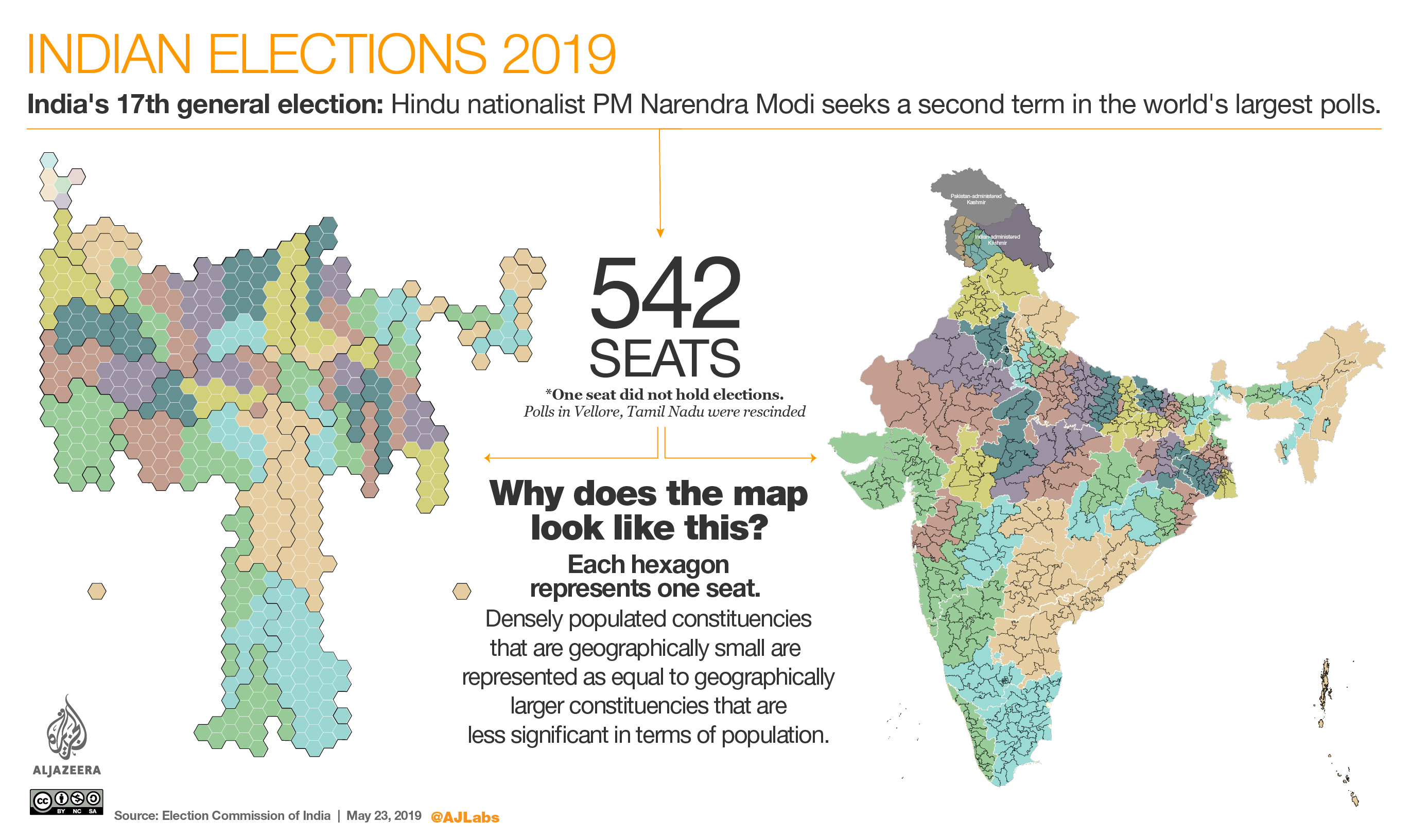 INTERACTIVE: Indian elections 2019 - Why does the map look this way?