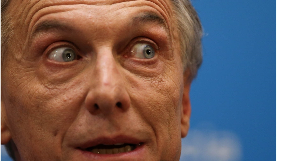 Argentina's President Mauricio Macri