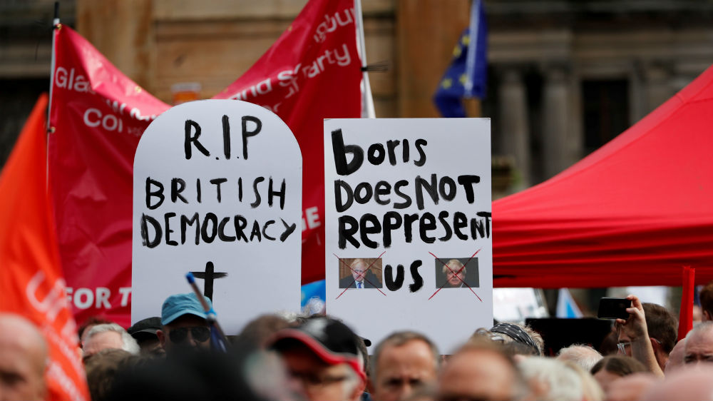 Brexit protest - Reuters