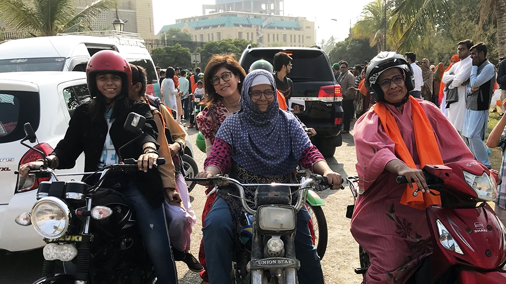 Women on Wheels Karachi 1