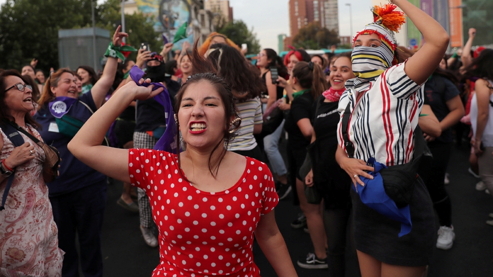 Chile anti-femicide protests 20/12/19