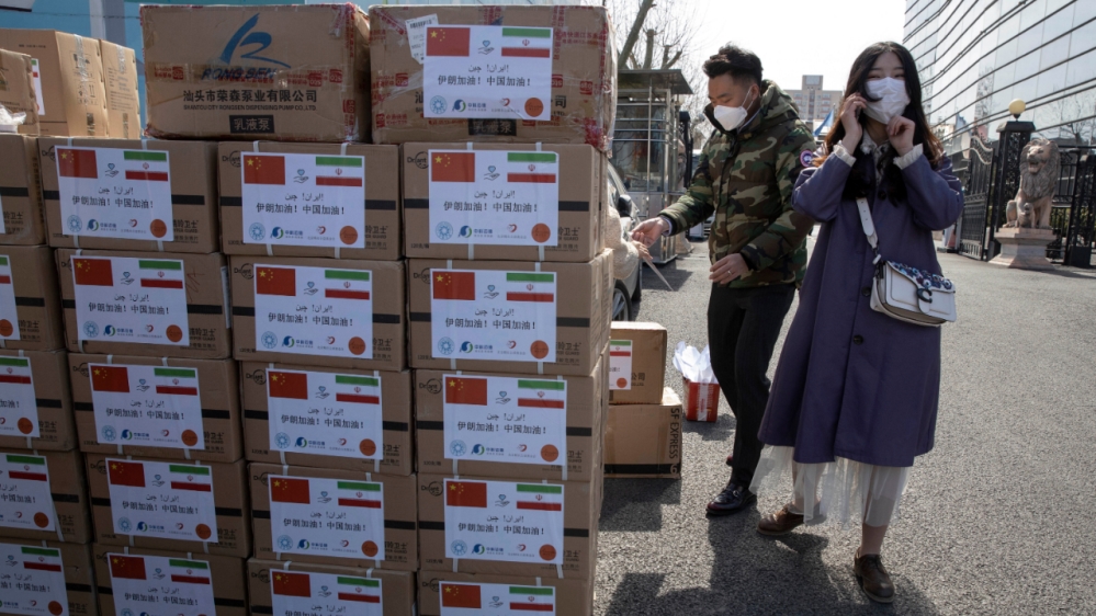 China - US - Iran - coronavirus