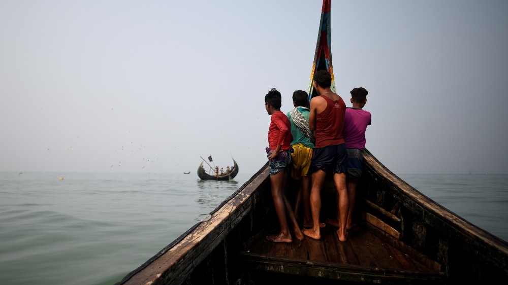 Rohingya refugees crew