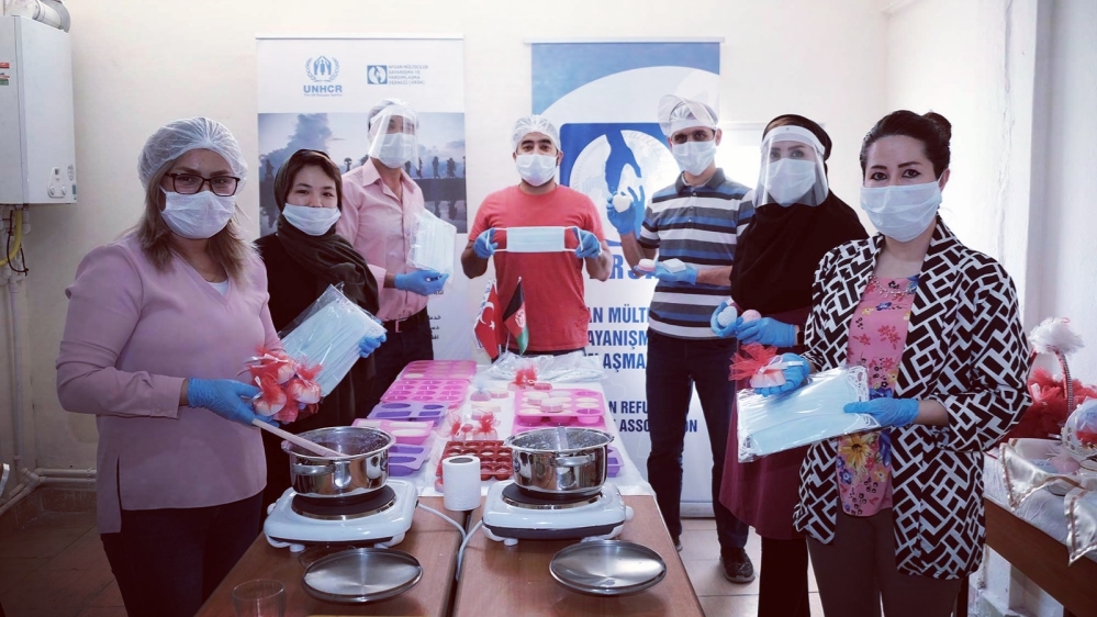 Afghan refugees in Turkey