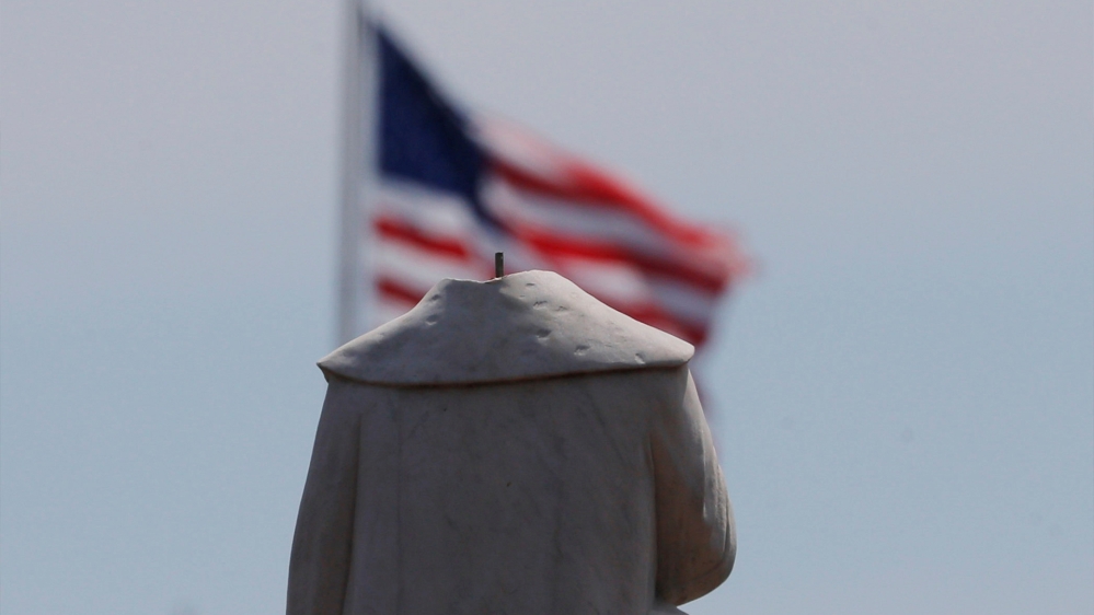 Racist and colonial statues/Paul M Farber