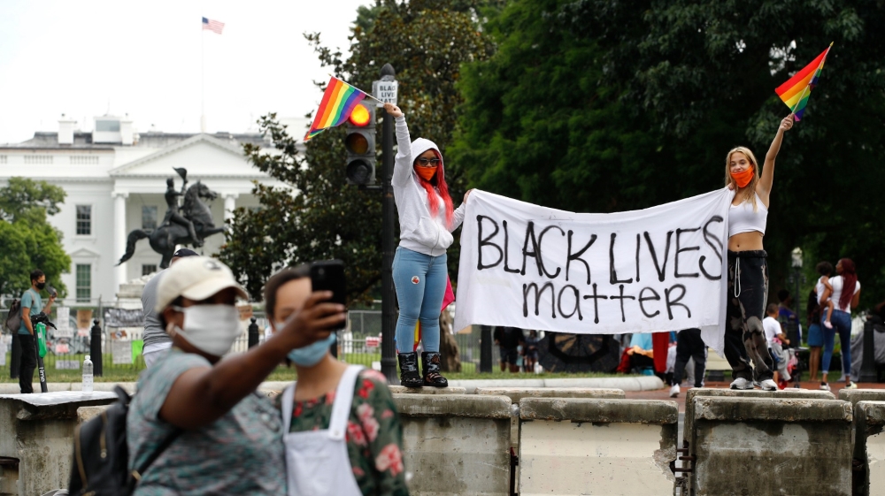 black lives matter white house