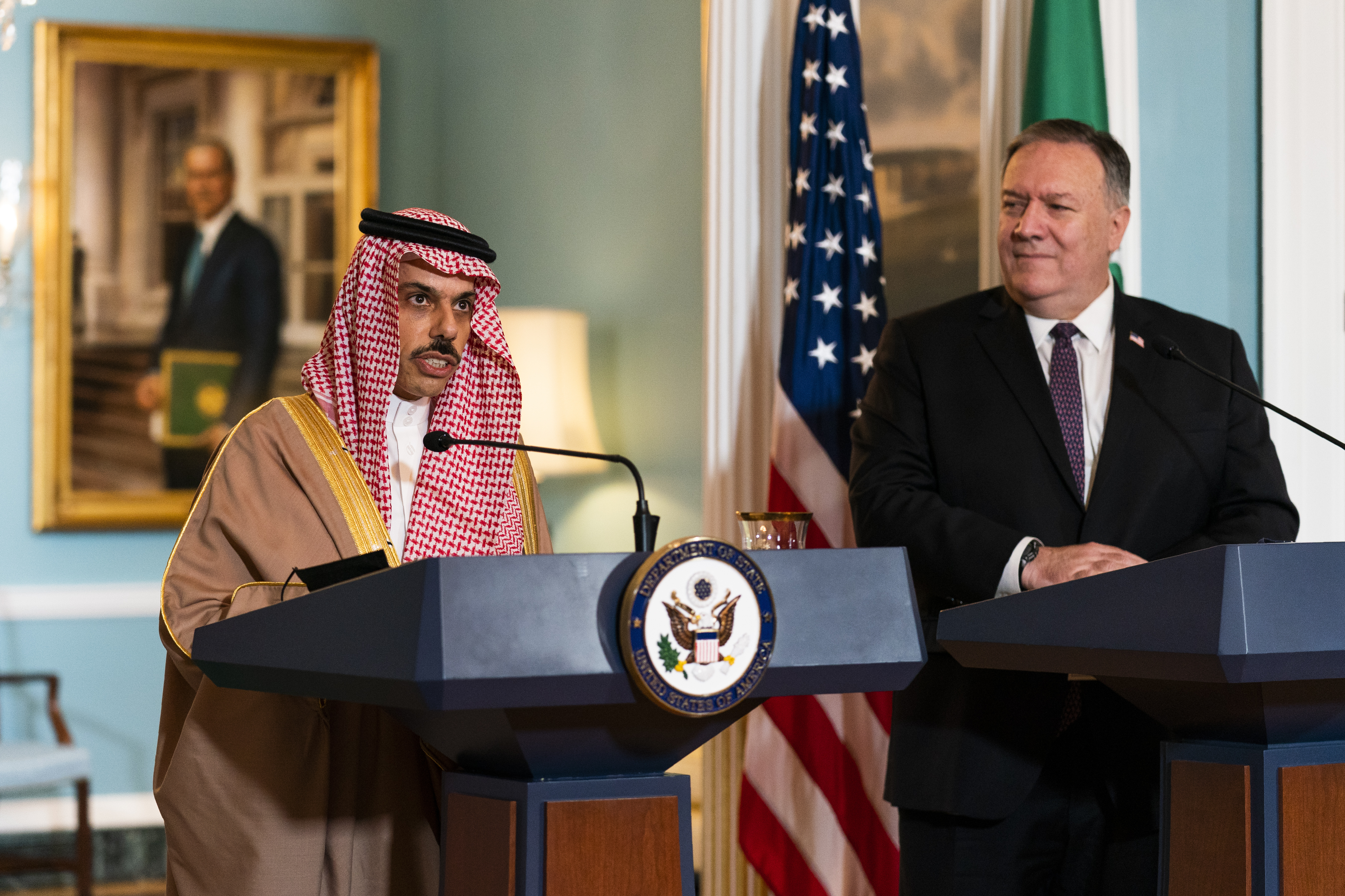 Saudi Arabia has signalled it is not ready to normalise ties with Israel [Manuel Balce Ceneta/AP]