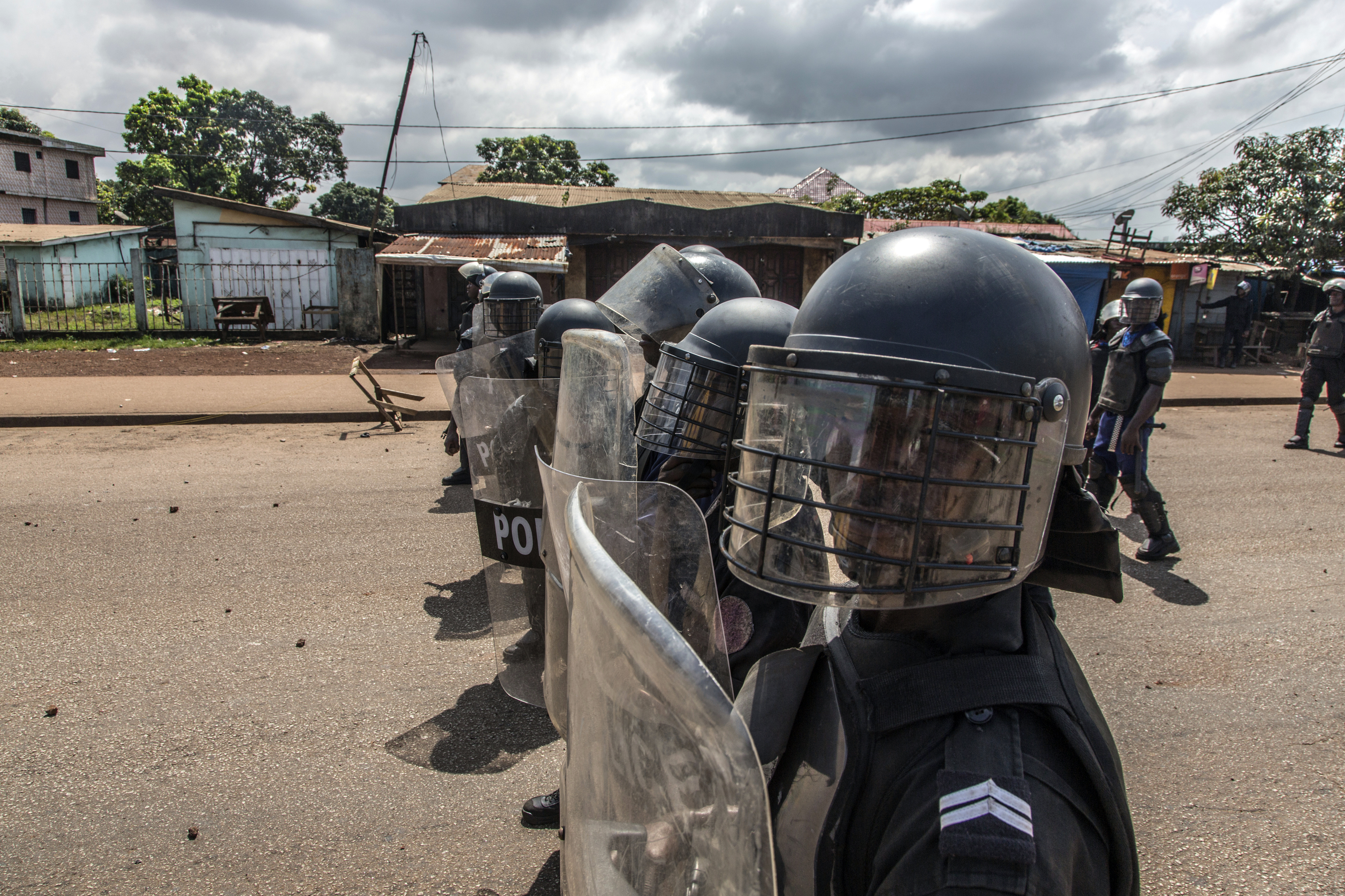 Hundreds of people were arrested during Guinea&#39;s election period [File: Sadak Souici/AP Photo]
