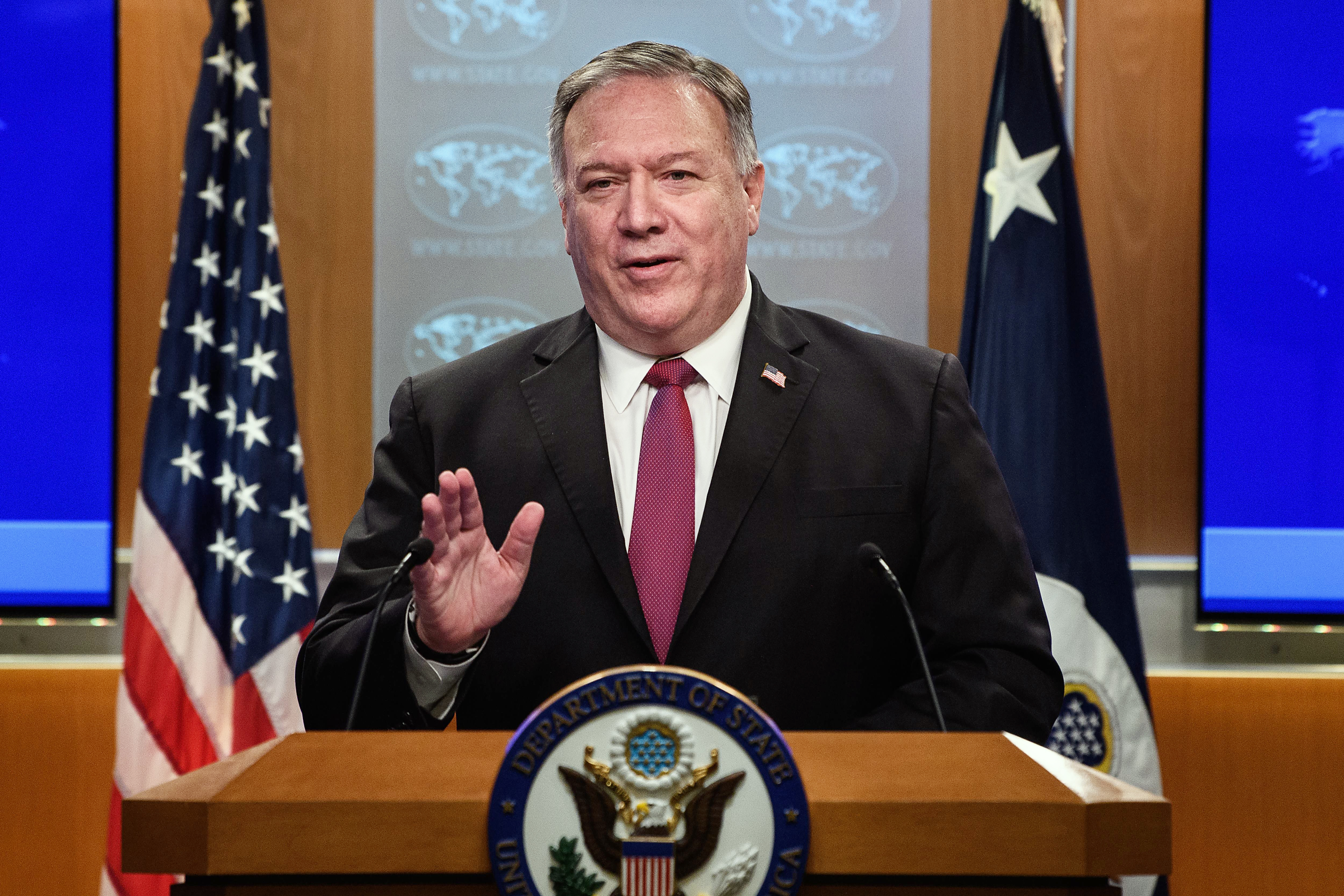 The latest trade of barbs comes before US Secretary of State Mike Pompeo&#39;s visit to Sri Lanka next week [AP]