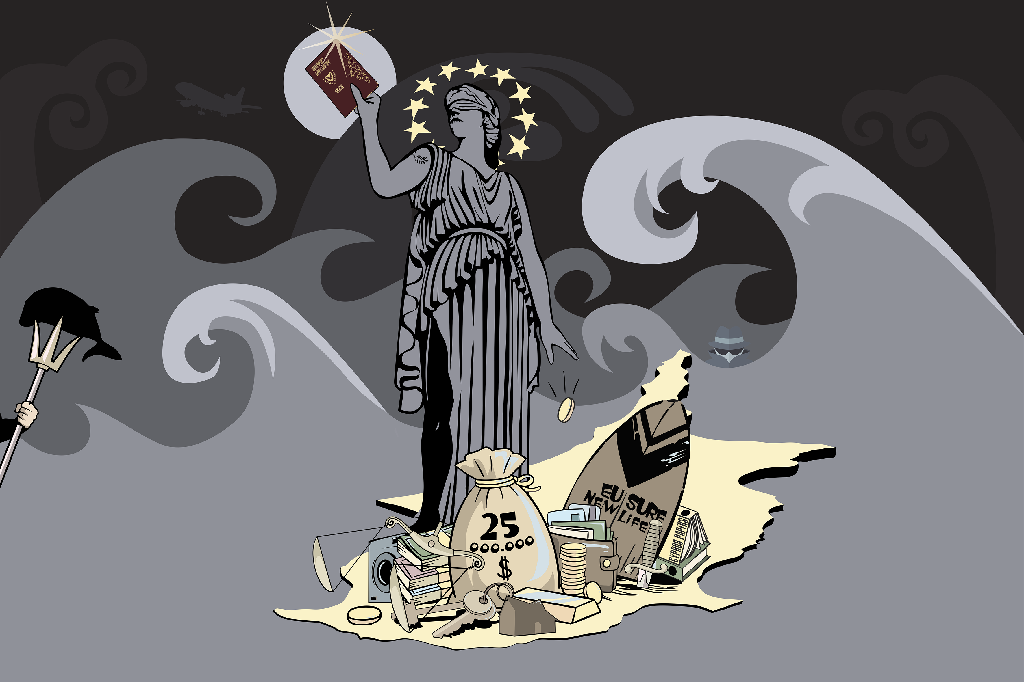 [Illustration: Edib Agagjyshi/Al Jazeera]