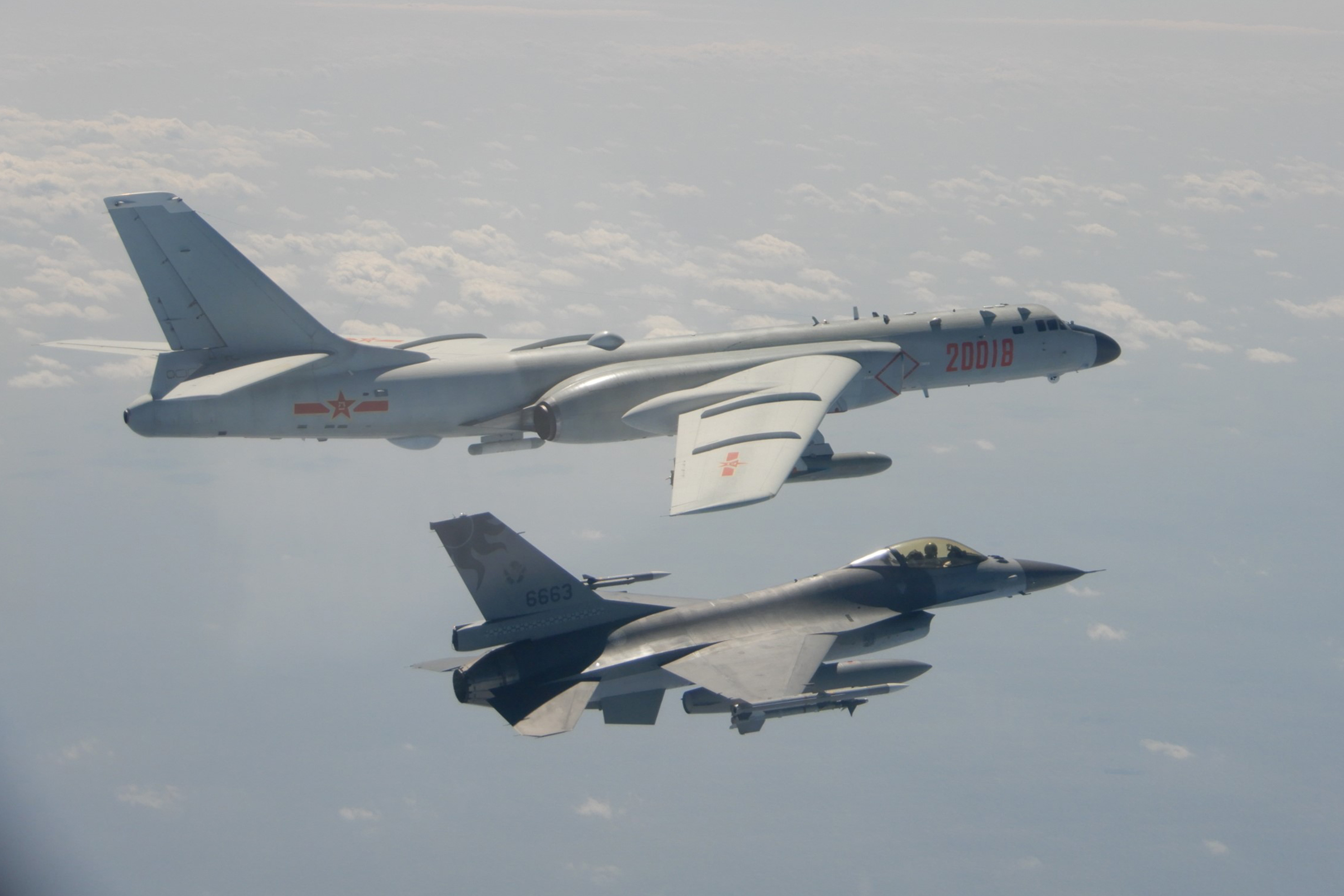 Taiwan has grounded its entire fleet of F-16s after one went missing on a training flight. The aircraft play a vital role in Taiwan&#39;s defence [File: Taiwan Defense Ministry via AFP]