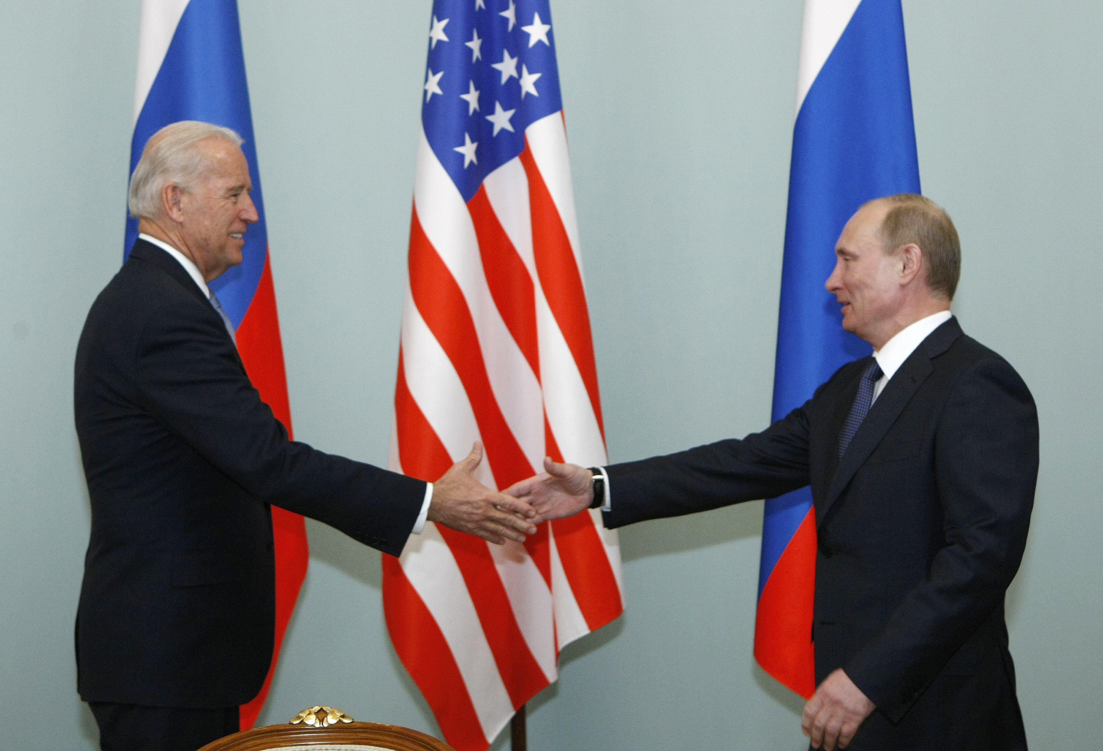 Biden’s approach to Moscow is far more consistent than Trump’s and is part of his strategy of restoring the US&#39;s global clout [File: Alexander Zemlianichenko/AP Photo]