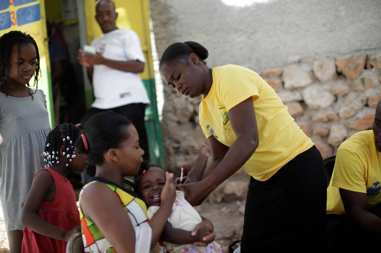 The MSF has urged pharmaceutical companies such as Pfizer and Moderna to scale up production of the vaccine doses and make it available to poor countries as soon as possible [File: Andres Martinez Casares/Reuters]