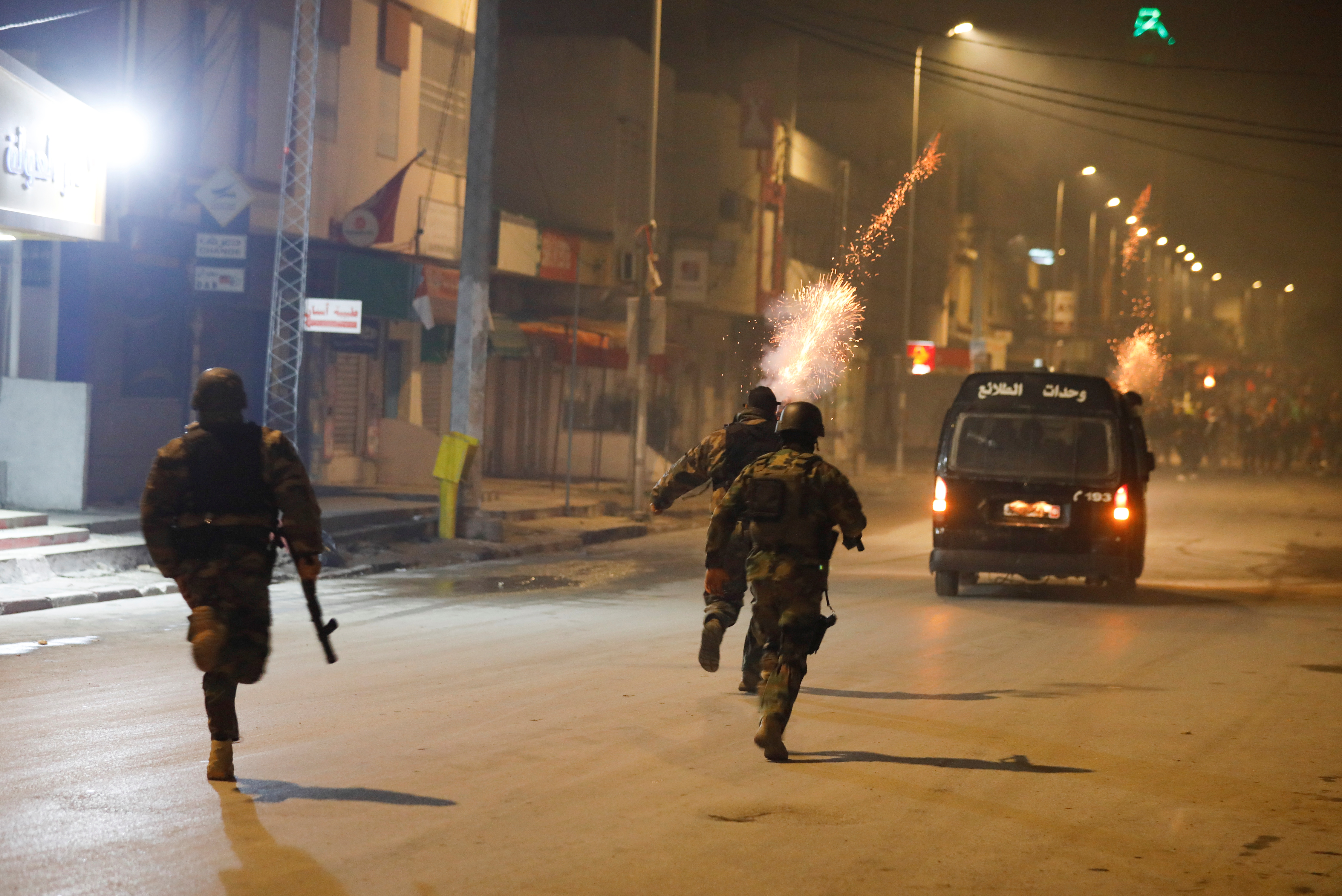 In Ettadhamen, an area long overlooked by the government, the COVID-19 lockdown has hit people hard [File: Zoubeir Souissi/Reuters]