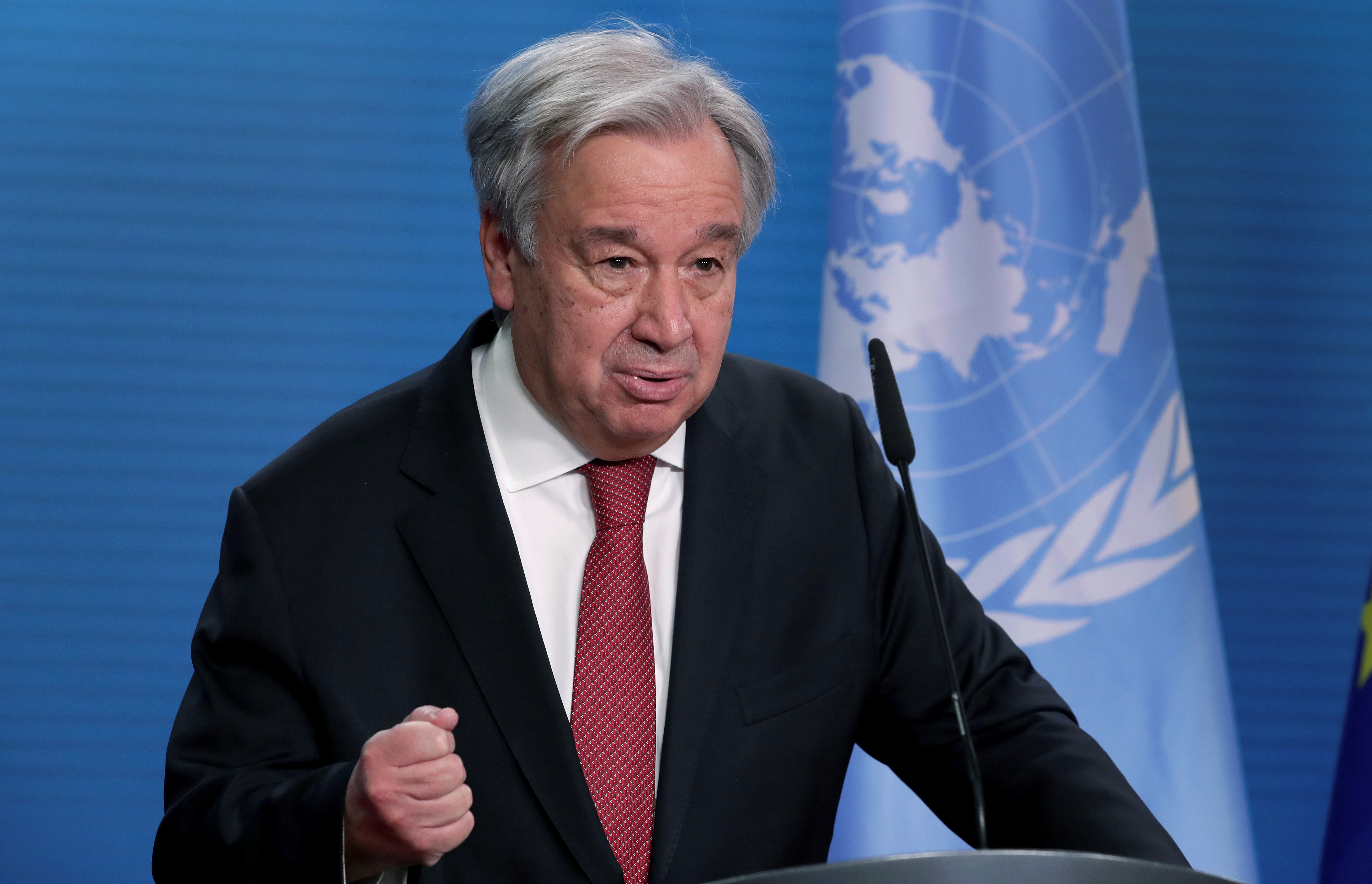 Guterres says in a new report that the ceasefire continues to hold in Libya [File: Reuters]
