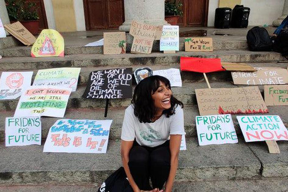 Ravi&#39;s arrest stoked criticism of repression of dissent by Prime Minister Narendra Modi&#39;s government [Disha Ravi/Twitter]