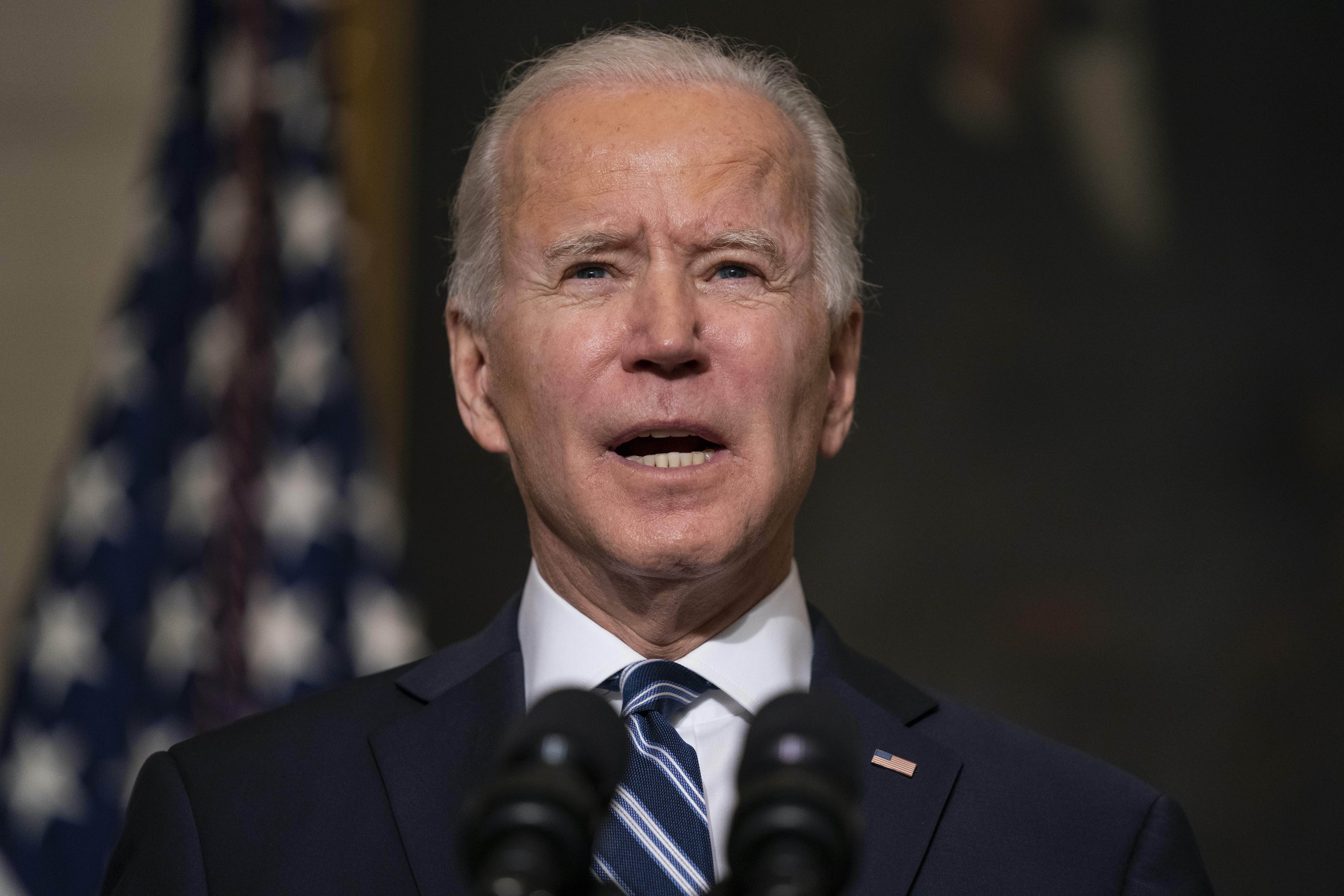 Monday&#39;s meeting, hosted by United States President Joe Biden, would amount to his most public involvement in the negotiations over the next round of coronavirus relief aid [File: Evan Vucci/AP Photo]