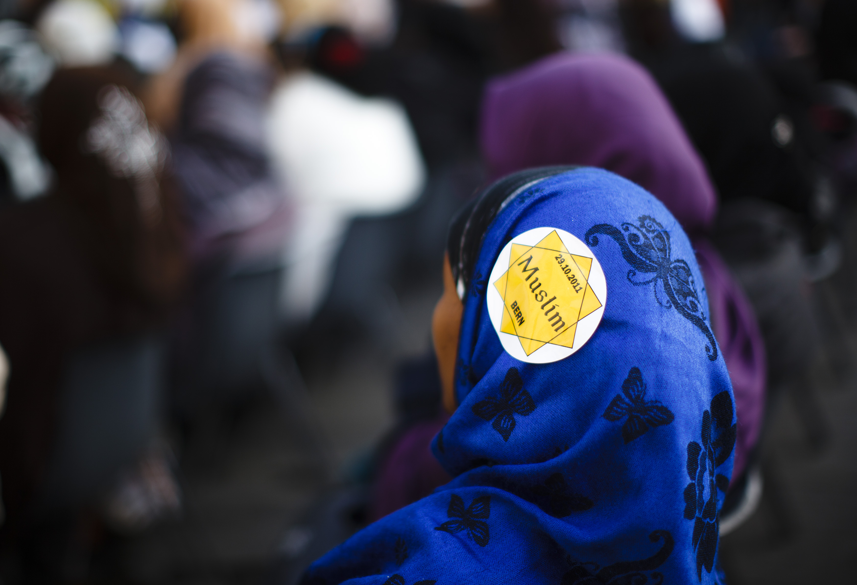 The legislation, referred to locally as the burqa ban, does not specifically mention the facial coverings worn by Muslim women, but is largely seen to target them [File: Michael Buholzer/Reuters]