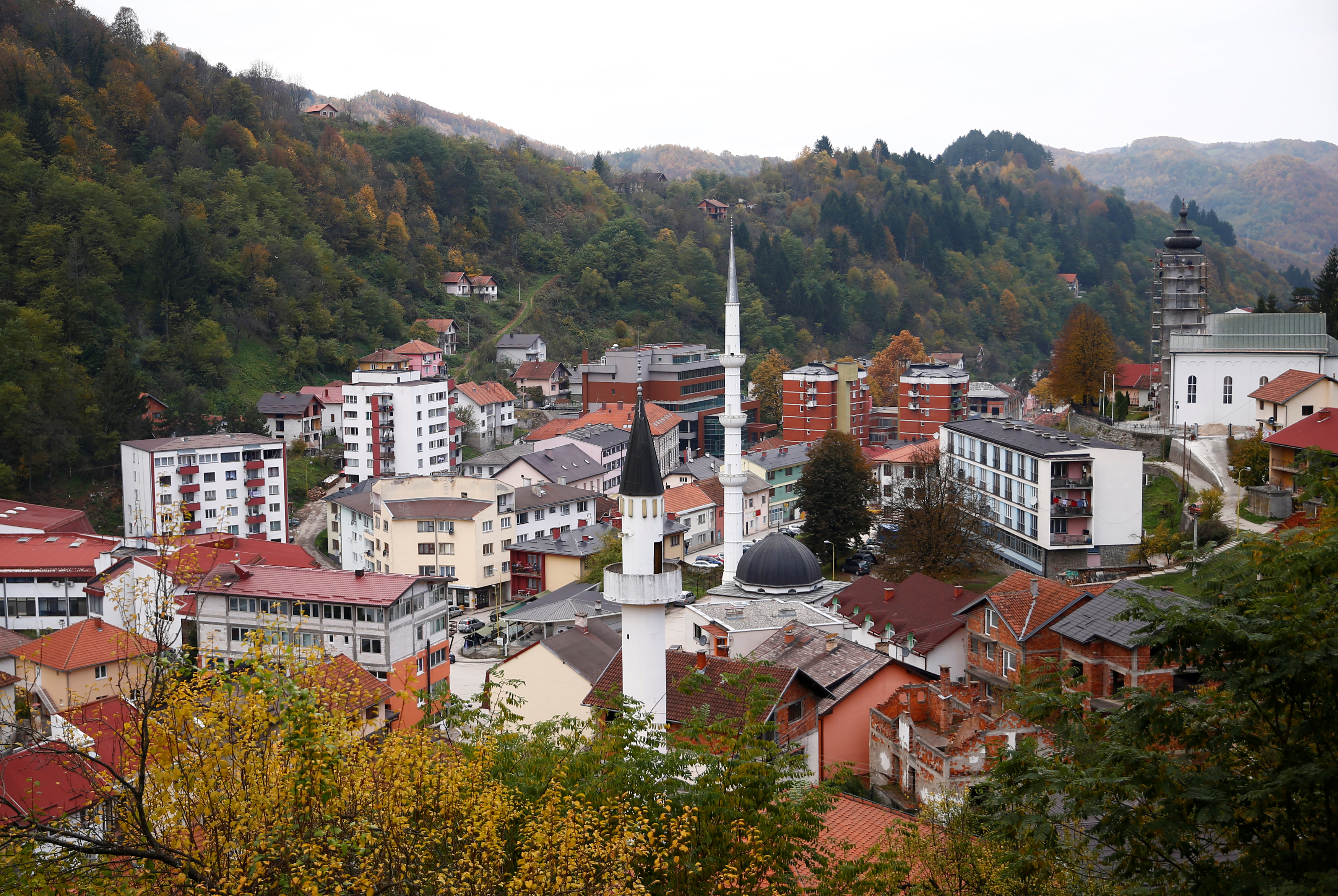 The Bosnian town of Srebrenica held a re-run of local elections on February 21, 2021 [File: Reuters/Dado Ruvic]