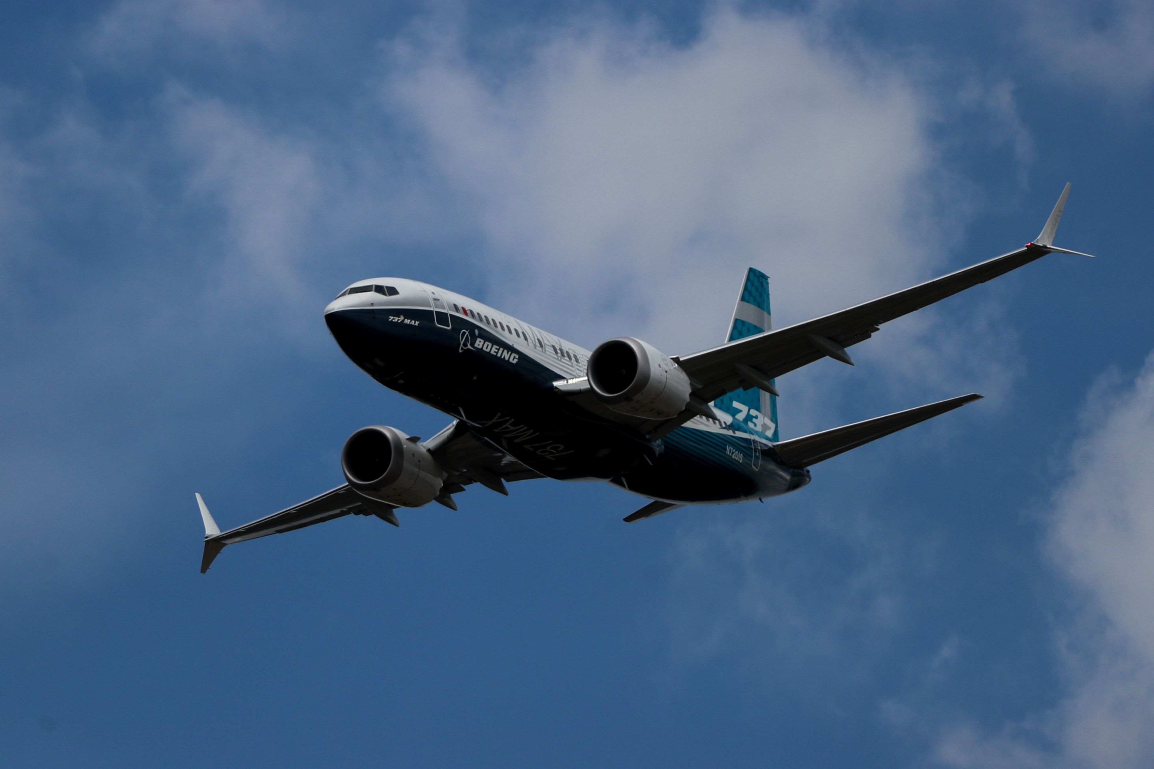 Concerns about the 737 MAX's electrical systems add to Boeing's troubles following two deadly crashes and the COVID-19 pandemic [File: Simon Dawson/Bloomberg]