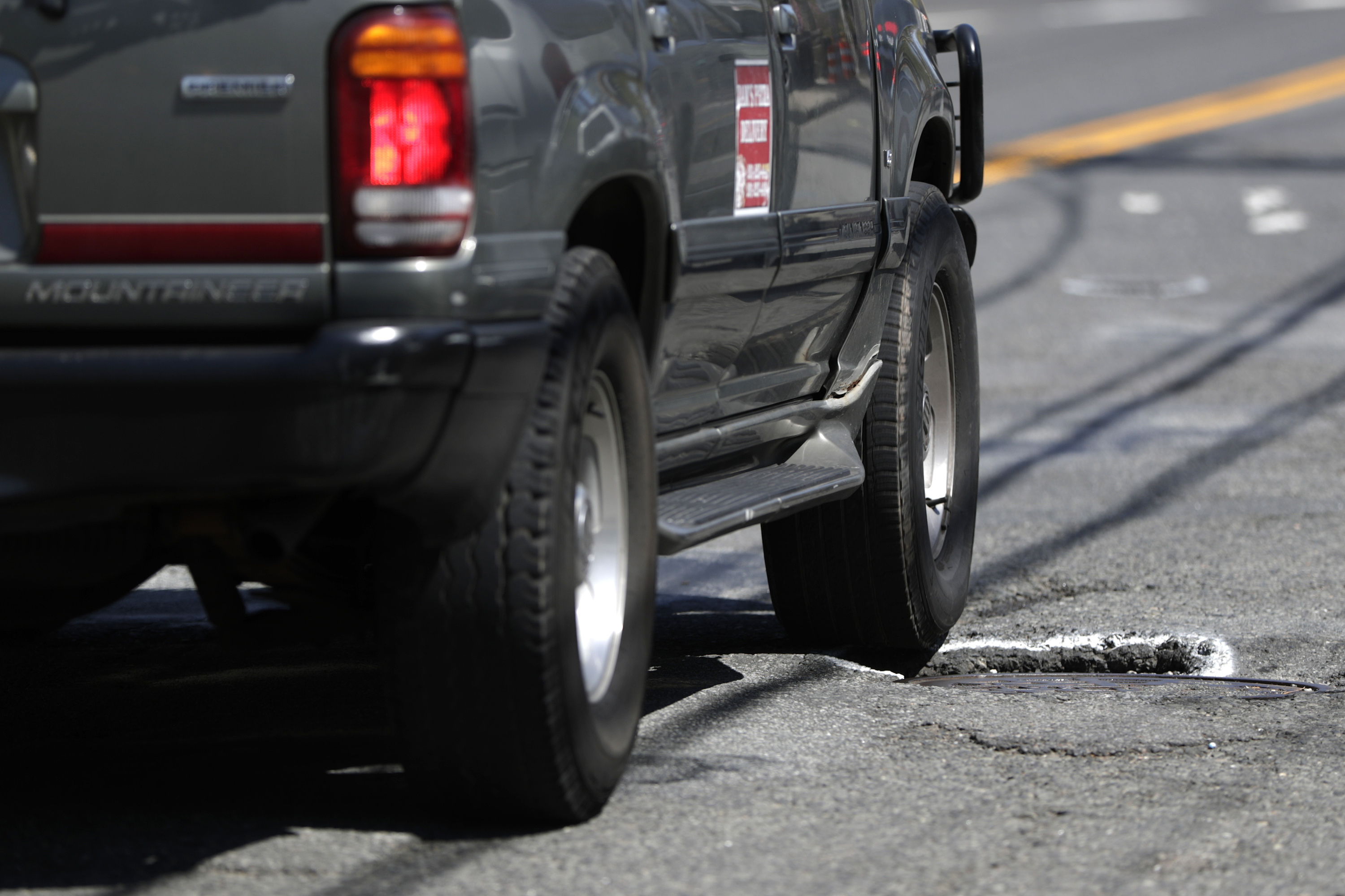 Of the 17 categories making up the overall grade for the US infrastructure report card, 11 were in the D range, indicating a &#39;significant deterioration&#39; with a strong risk of failure&#39; [File: Julio Cortez/AP Photo]
