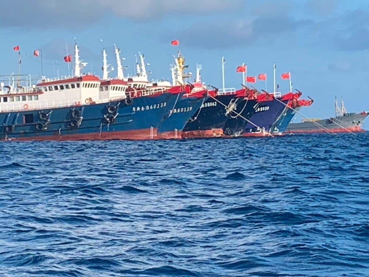 In recent months, Chinese vessels, believed to be manned by Chinese maritime militia personnel, were seen in the South China Sea within the Philippines’ EEZ